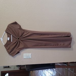 Brown dress